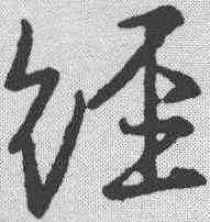 经,王羲之 ,書法字典